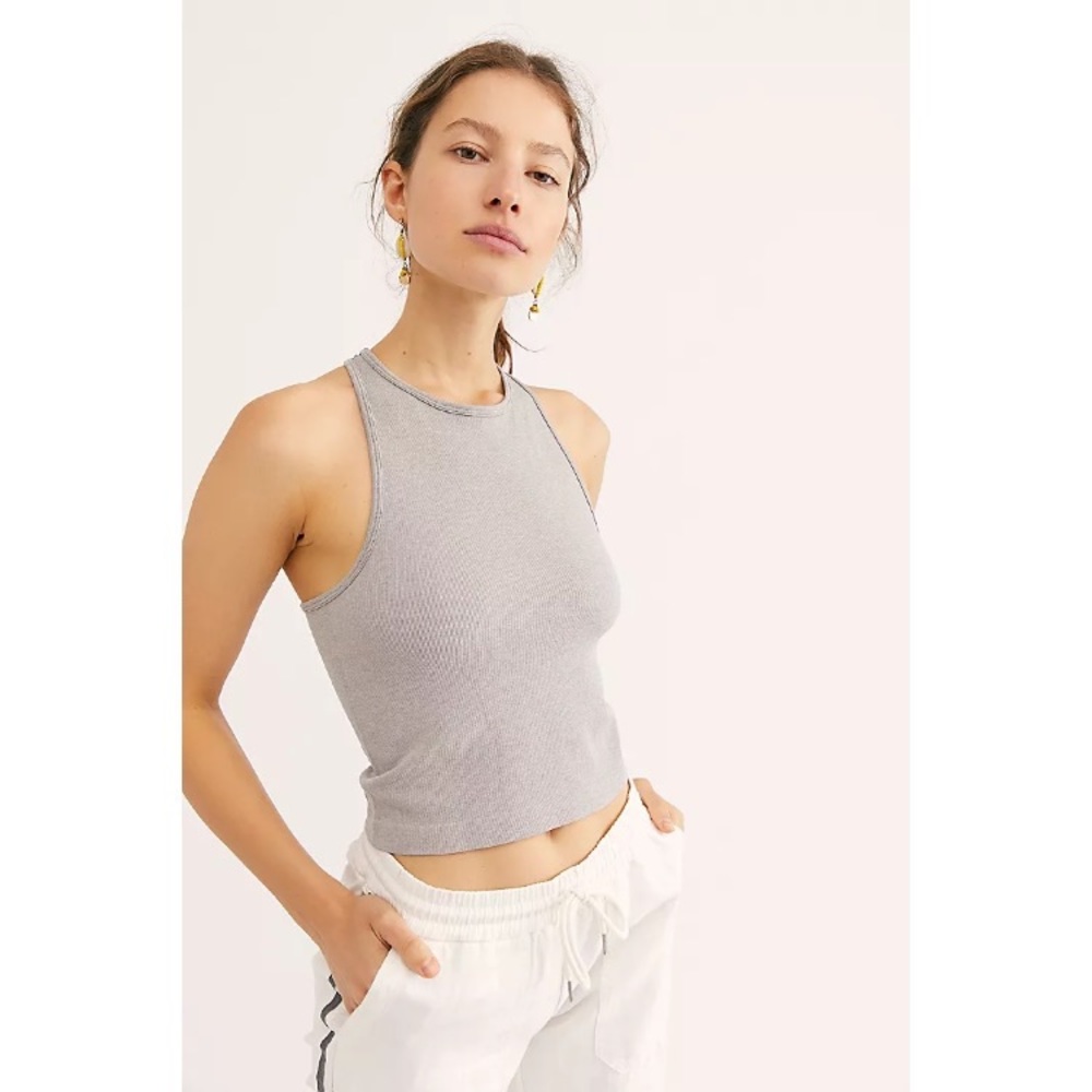 Free People Hayley racerback Brami crop top